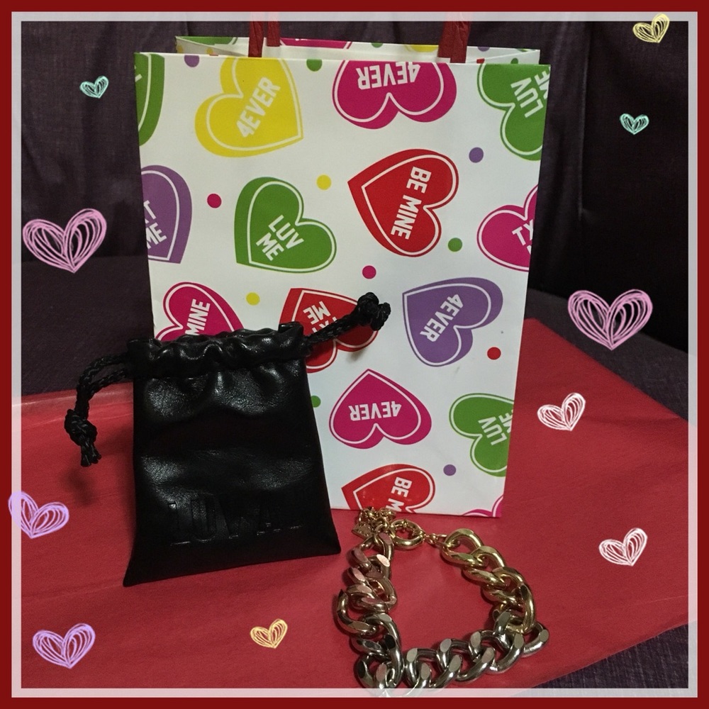 💝 LUV AJ 3Tone Bracelet GOLD ROSE GOLD SILVER